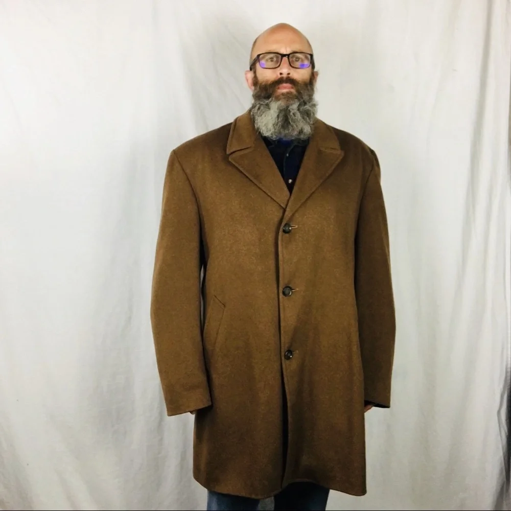 London Fog Vintage Wool Topcoat - Picture 7 of 8